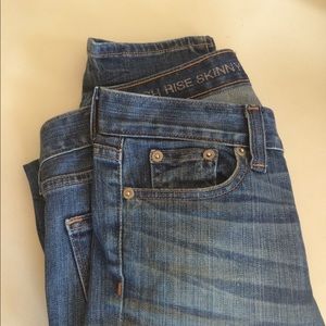 J Crew High Rise Skinny Jeans 27